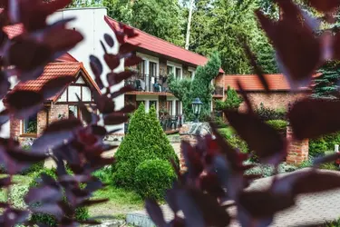 Järverand Zalesie Masuria lähedal — ujumine ja lõõgastus